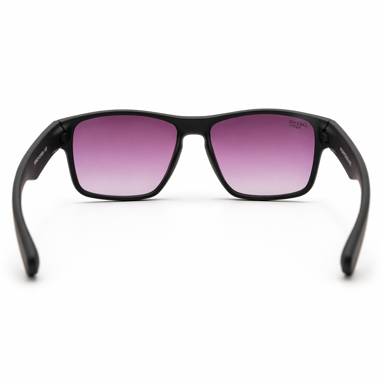 Lentes De Sol Uv400 Negro Mate Peppermint