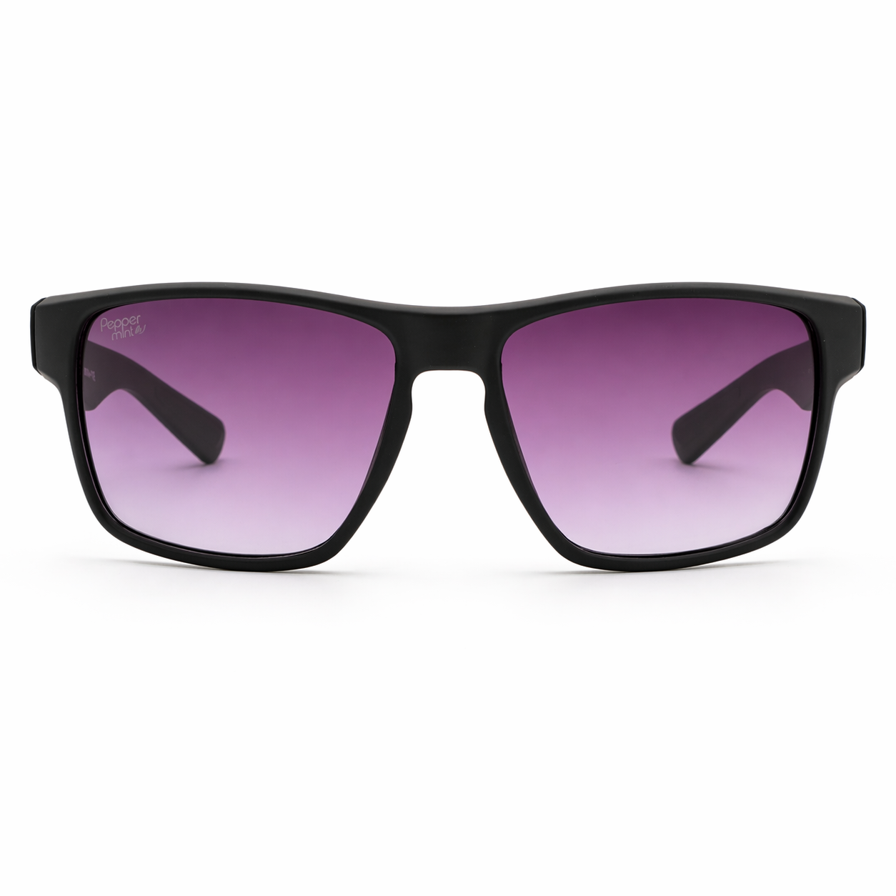 Lentes De Sol Uv400 Negro Mate Peppermint