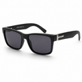 Lentes de Sol Polarizados UV400 Rectangular Negro Detalle Metálico Hombre Peppermint