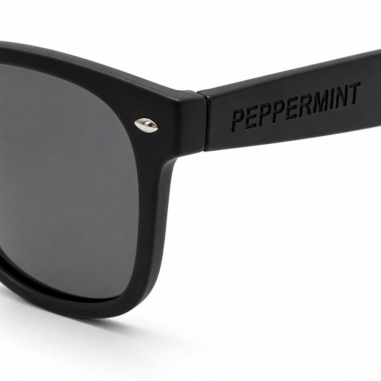 Lentes de Sol UV400 Clásico Negro Peppermint
