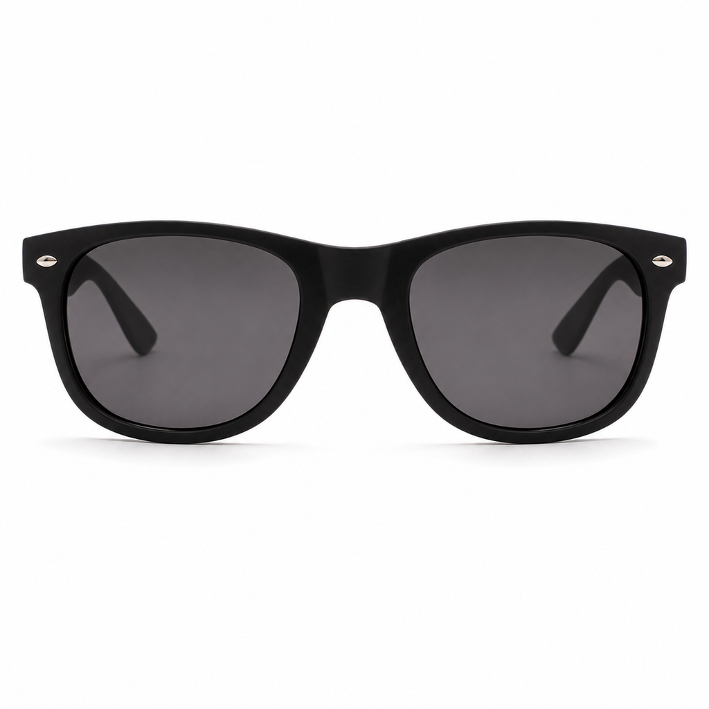 Lentes de Sol UV400 Clásico Full Black Peppermint