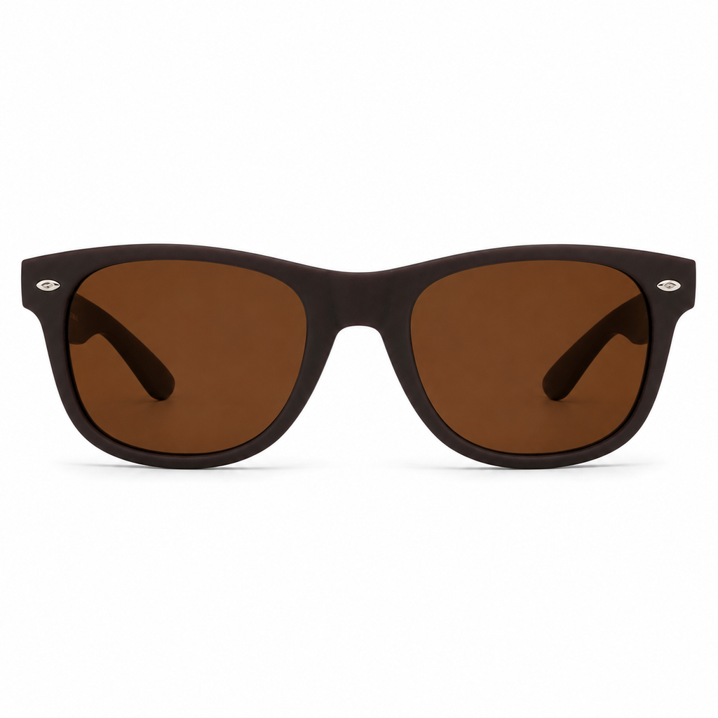 Lentes de Sol UV400 Clásico Full Brown Peppermint