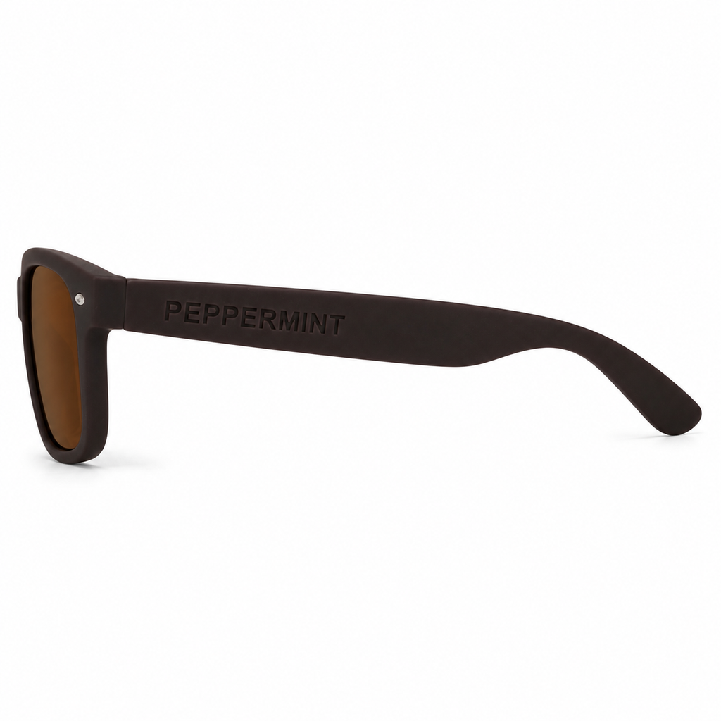 Lentes de Sol UV400 Clásico Full Brown Peppermint