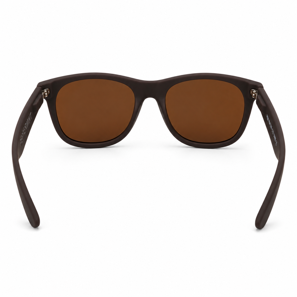 Lentes de Sol UV400 Clásico Full Brown Peppermint