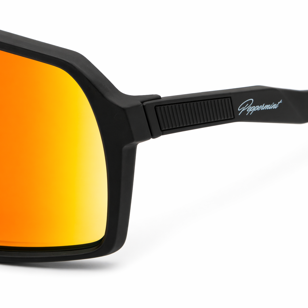 Lentes de Sol Polarizados UV400 Deportivo Espejo Naranjo Tornasol Peppermint