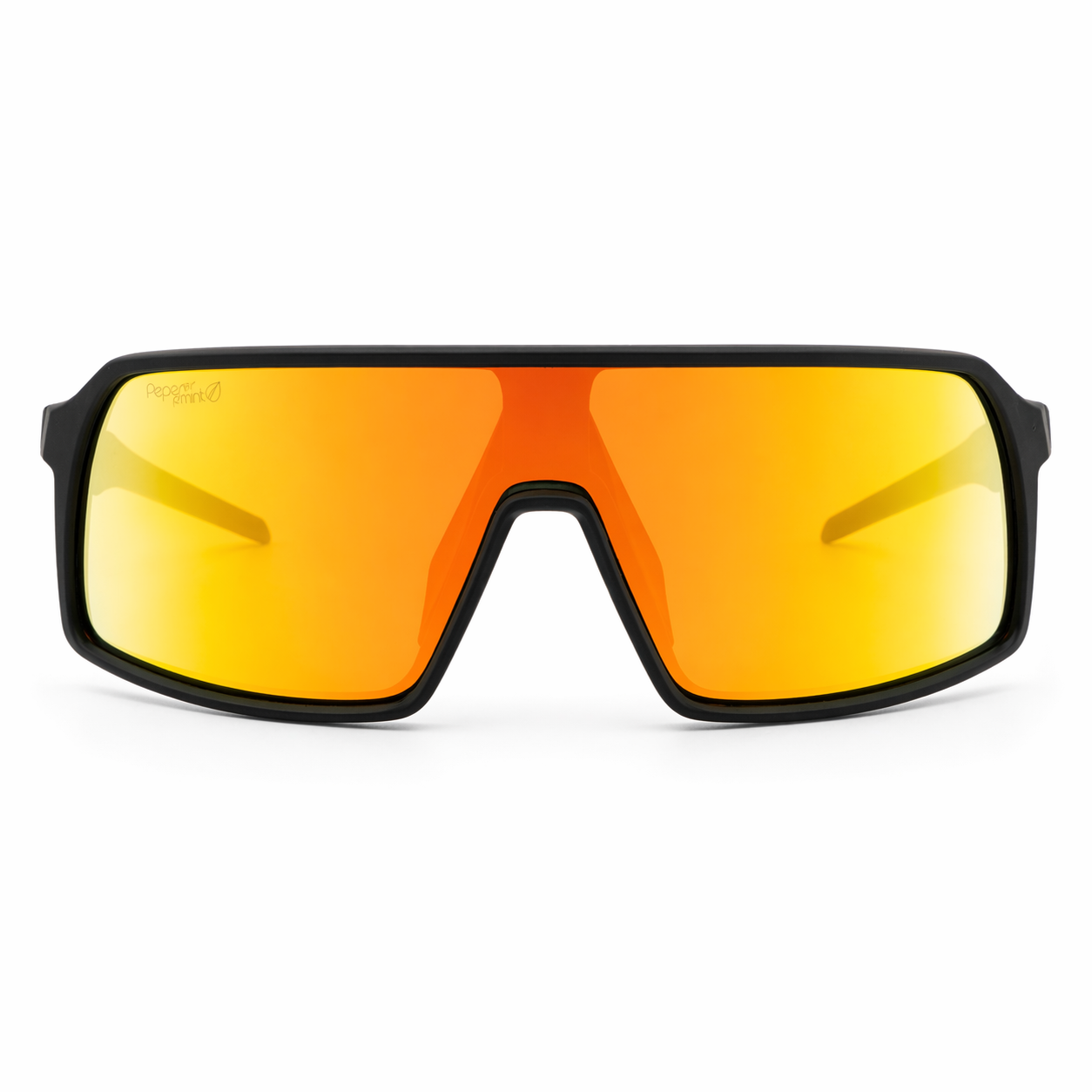 Lentes de Sol Polarizados UV400 Deportivo Espejo Naranjo Tornasol Peppermint