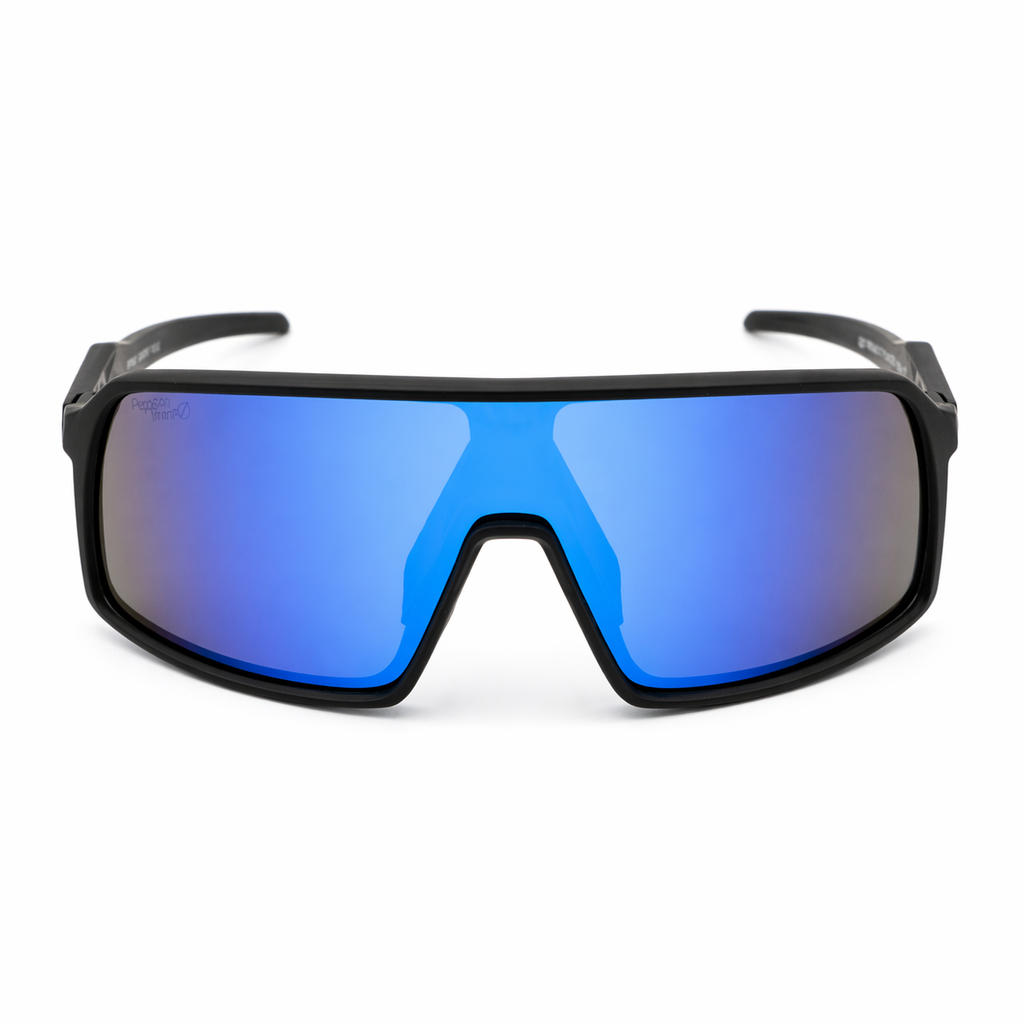 Lentes de Sol Polarizados UV400 Deportivo Espejo Azul Peppermint