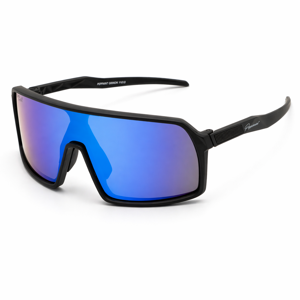 Lentes de Sol Polarizados UV400 Deportivo Espejo Azul Peppermint