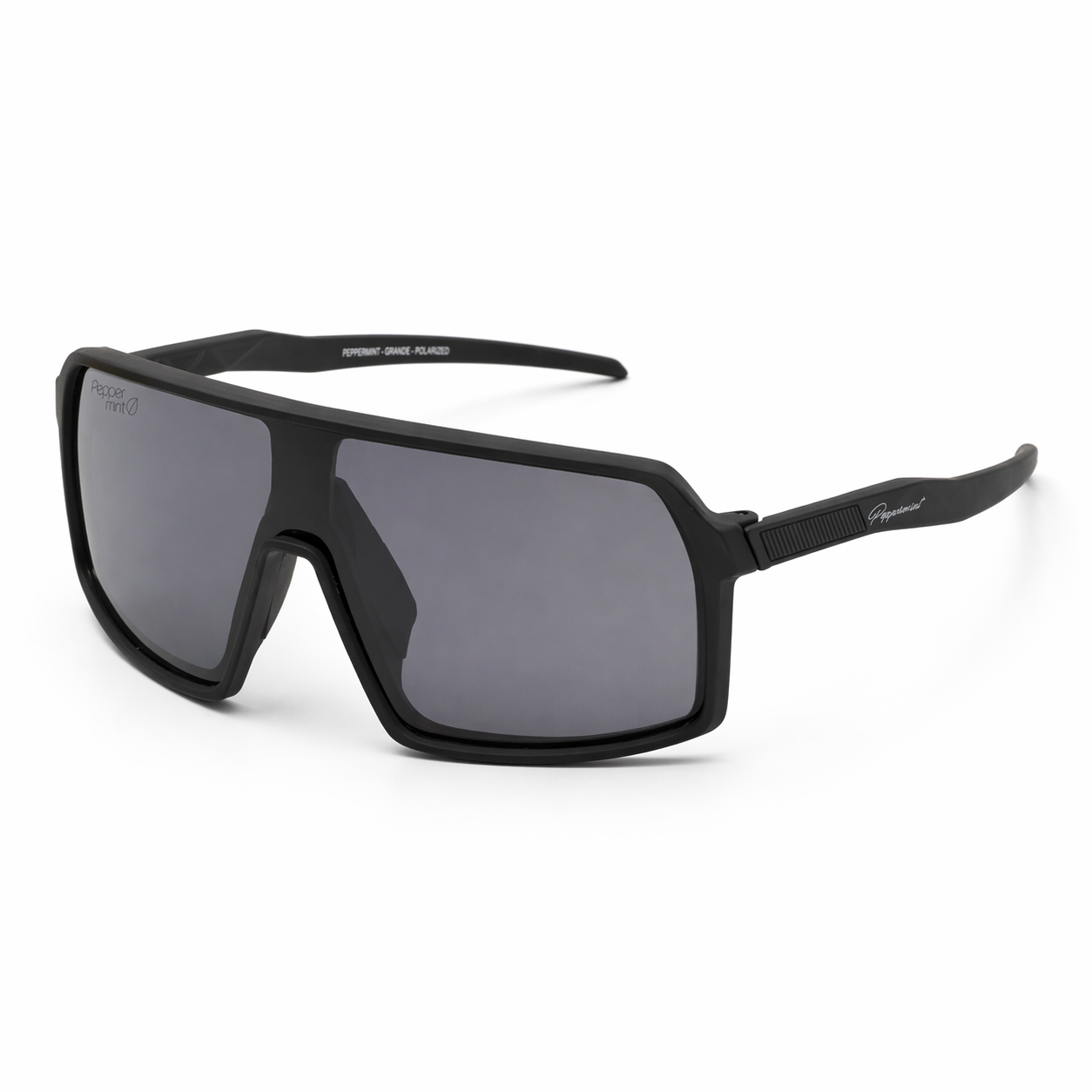 Lentes de Sol Polarizados UV400 Deportivo Negro Marco Completo Peppermint