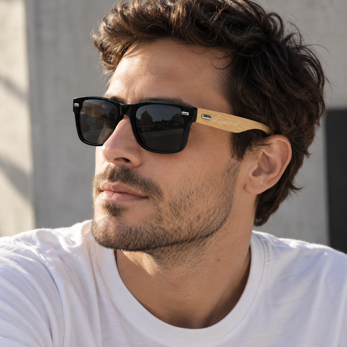 Lentes de sol Bali Wood polarizados UV400 Peppermint – foto 6