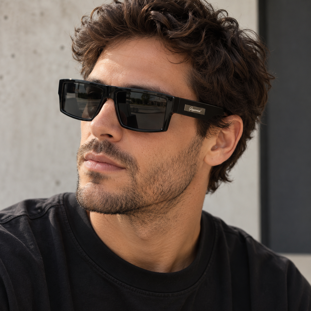 Lentes de sol Chicago Full Black polarizados UV400 Peppermint – foto 6
