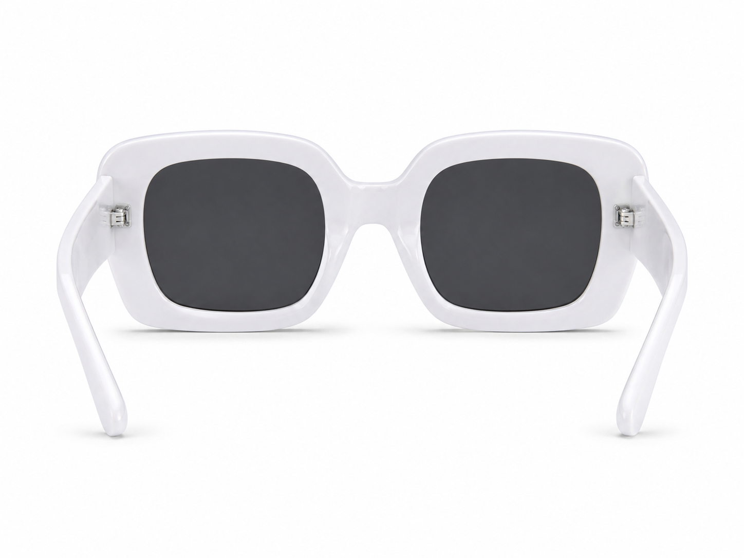 Lentes de Sol UV400 Rectangulares Blanco Peppermint