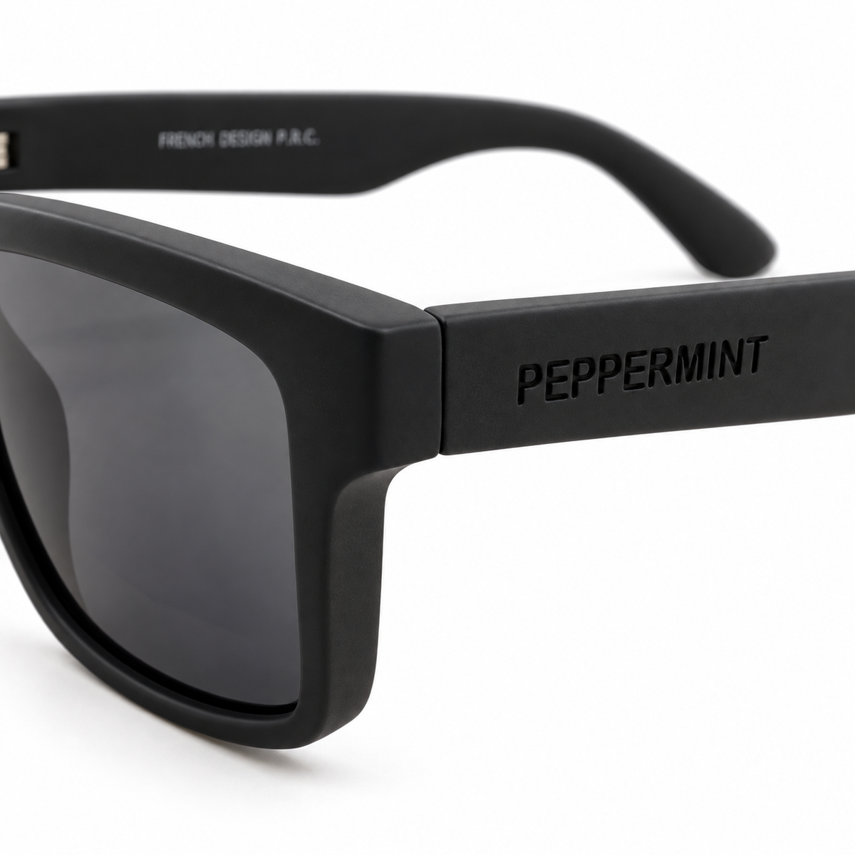 Lentes de sol Logan Black polarizados UV400 Peppermint – foto 3