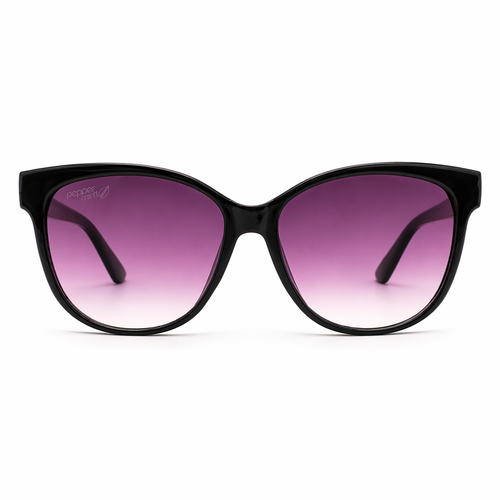 Lentes de sol cat eye violeta mujer Peppermint vista frontal