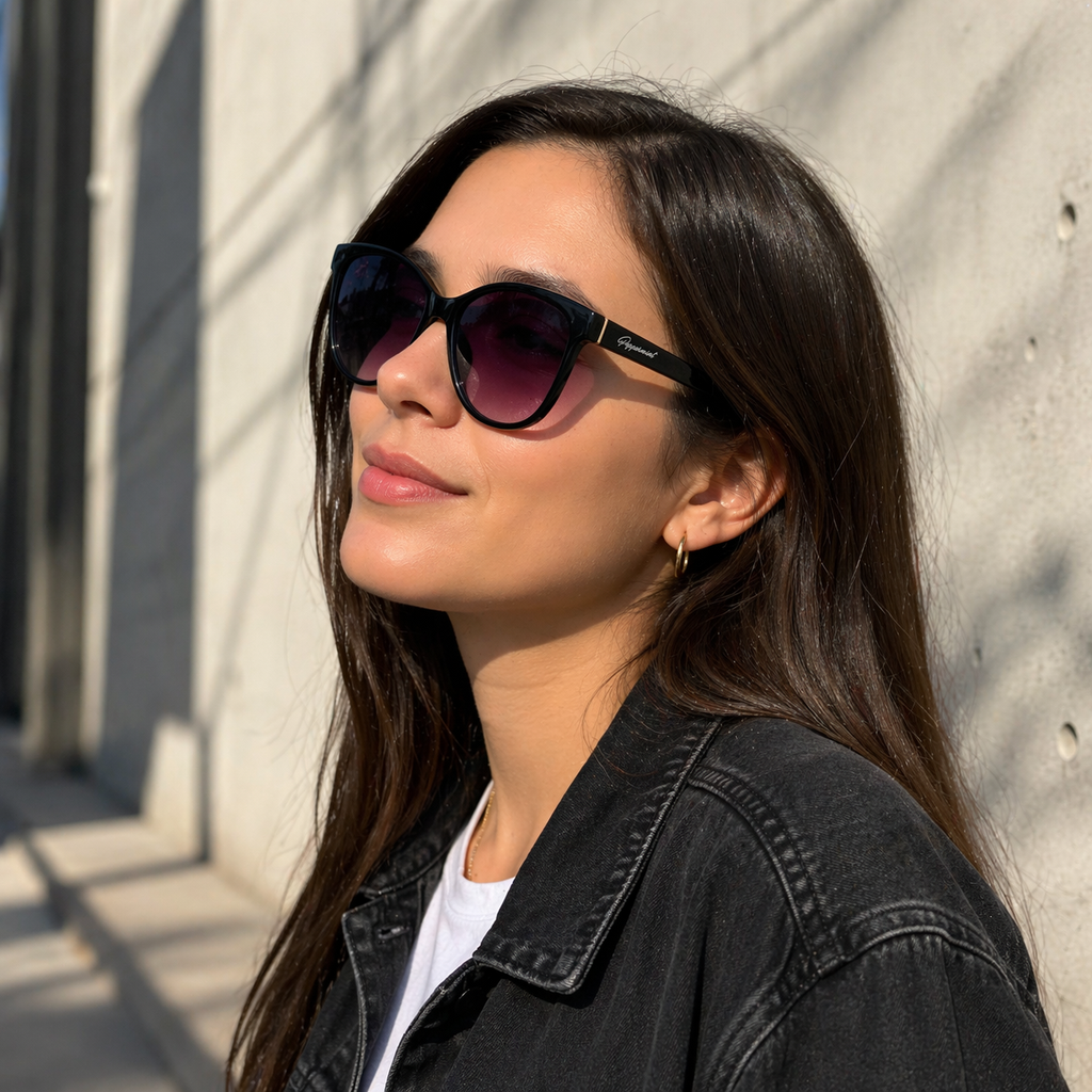 Lentes de Sol UV400 Cat Eye Degradado Violeta Mujer Peppermint