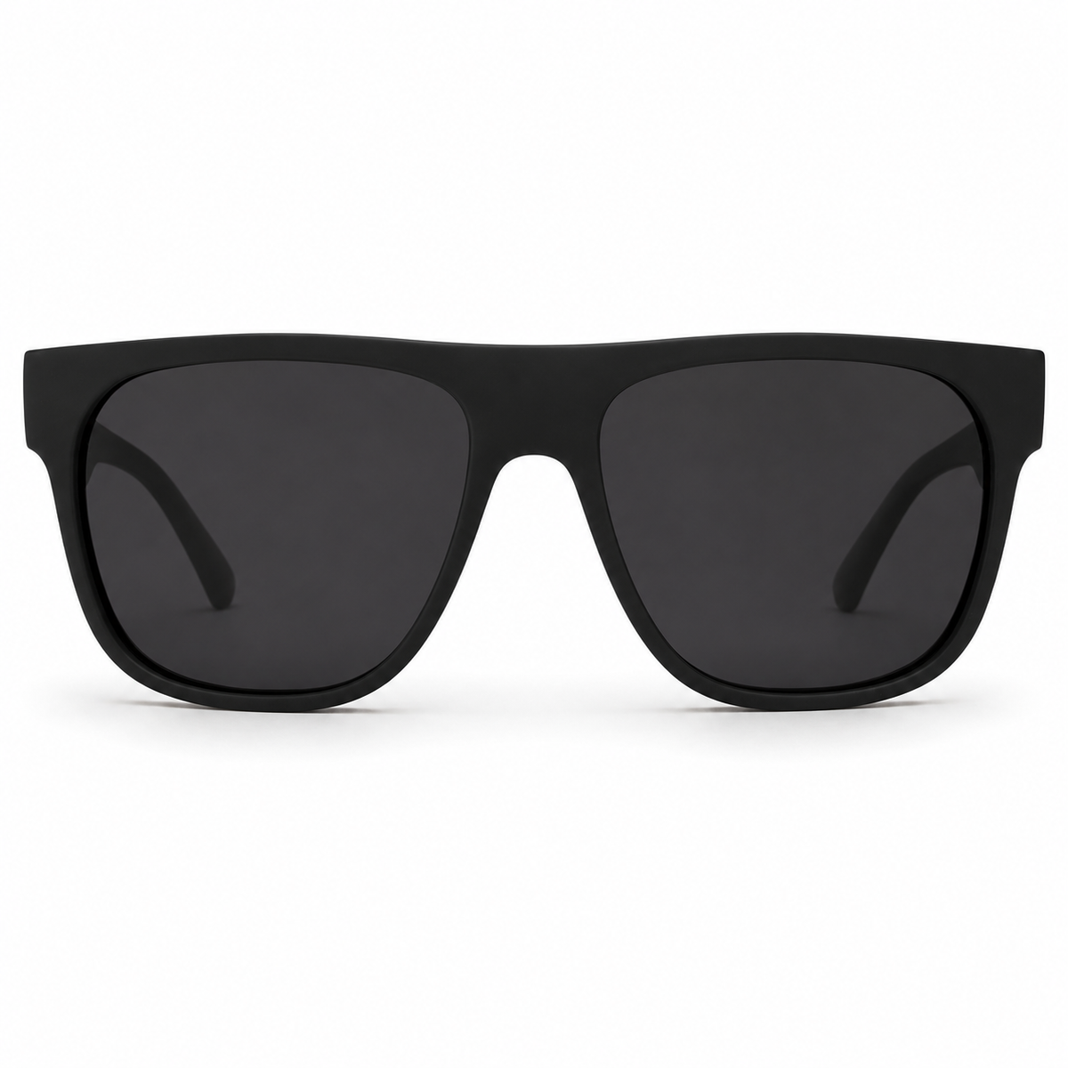 Anteojo de Sol UV400 Marco Recto Negro Mate
