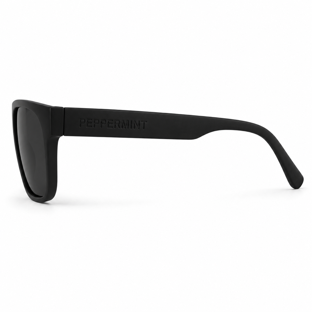 Anteojo de Sol UV400 Marco Recto Negro Mate