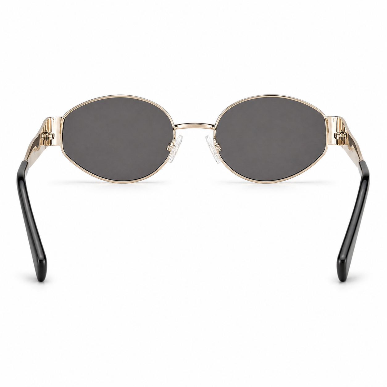 Lentes de Sol UV400 Plateados Hexagonales Peppermint