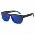 Lentes de Sol UV400 Azul Degradado Lente Espejo Azul Peppermint