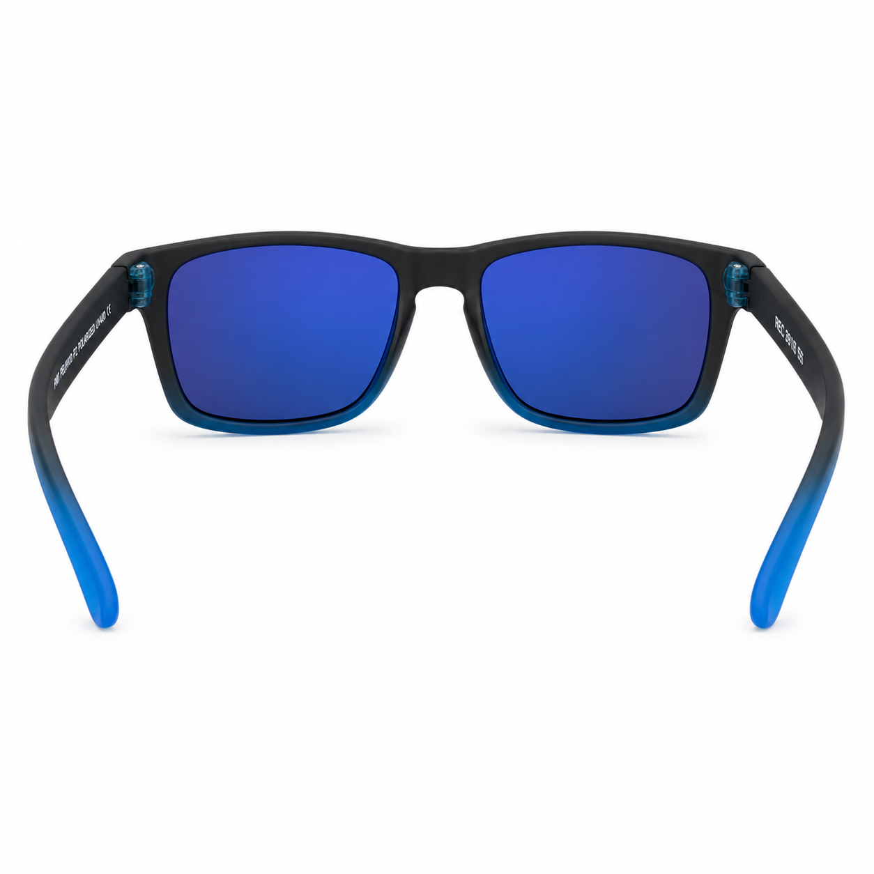Lentes de Sol UV400 Azul Degradado Lente Espejo Azul Peppermint