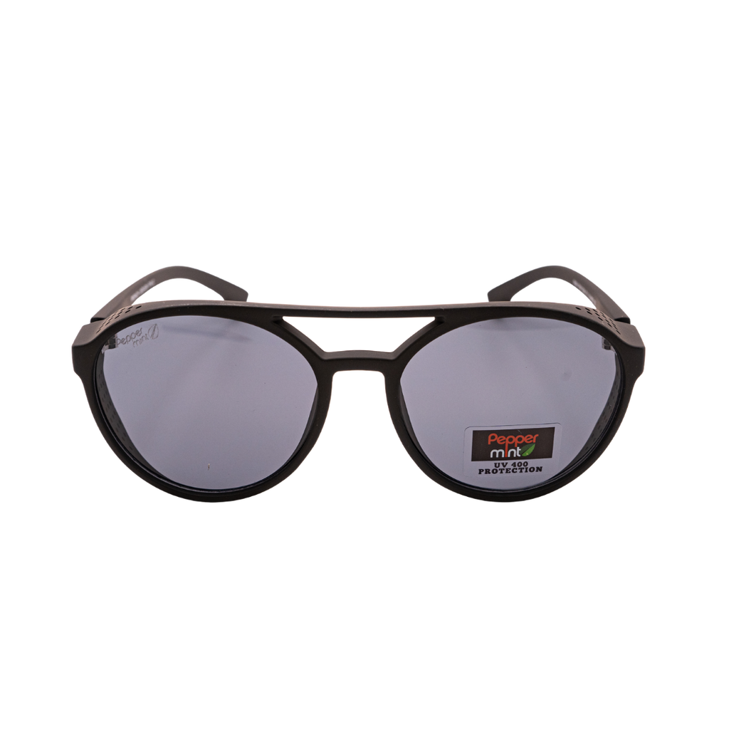 Lentes de sol hombre full black UV400 Peppermint vista frontal