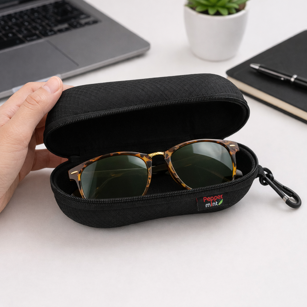 Estuche para Lentes Negro Peppermint