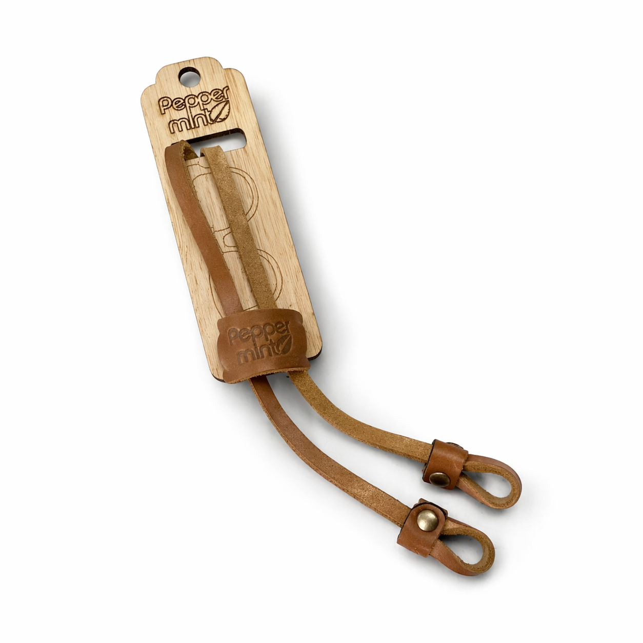 Strap Cuero Natural Peppermint
