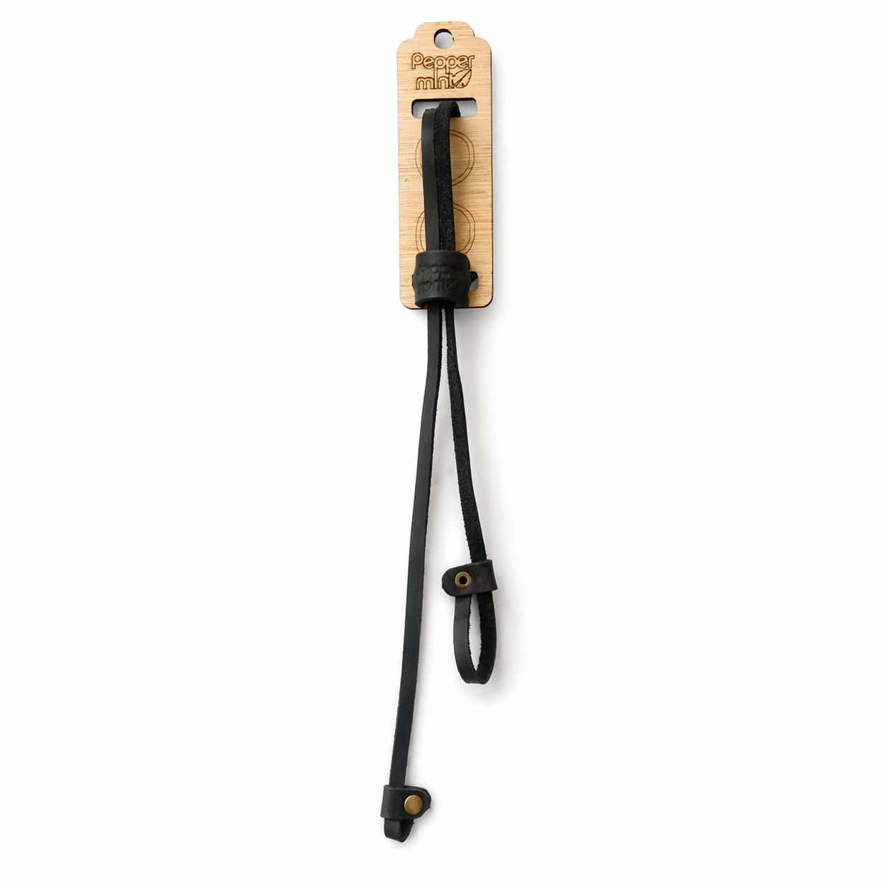 Strap Cuero Negro Peppermint