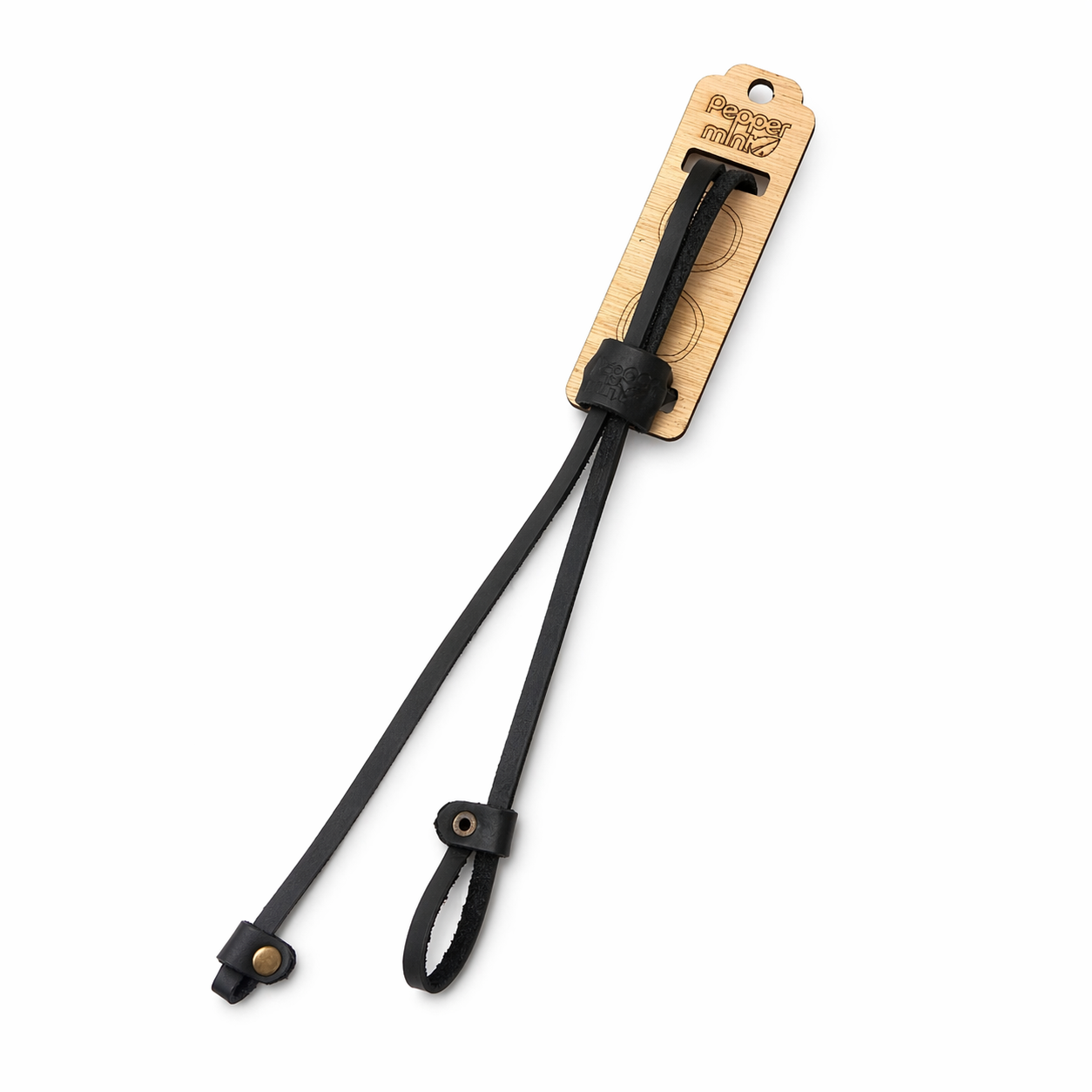 Strap Cuero Negro Peppermint