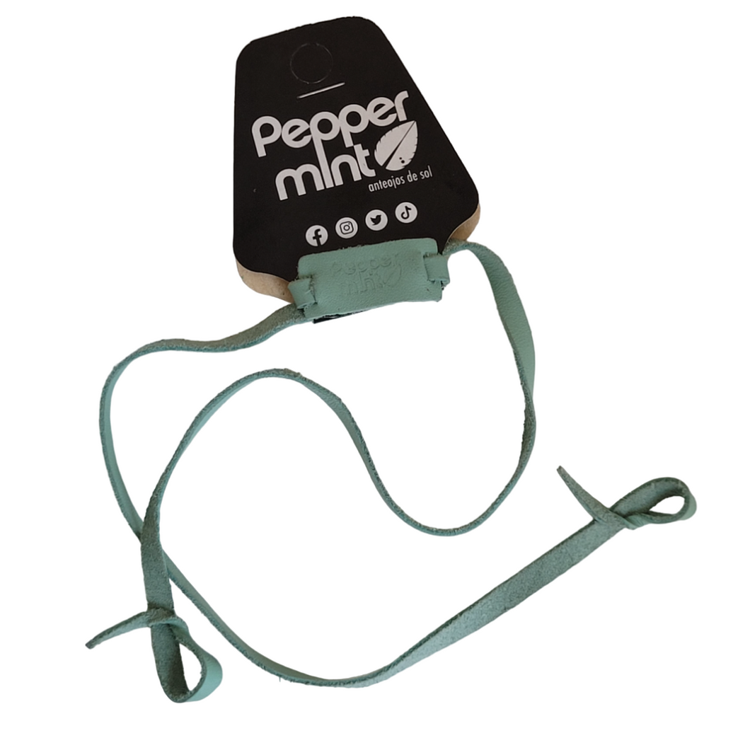 Strap Cuero Verde Agua